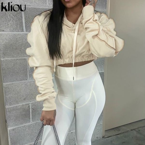solid hoodie sweatshirt women autumn long sleeve casual streetwear drawstring slim crop female fashion outfits, Black
solid hoodie sweatshirt women autumn long sleeve casual streetwear drawstring slim crop female fashion outfits, Black