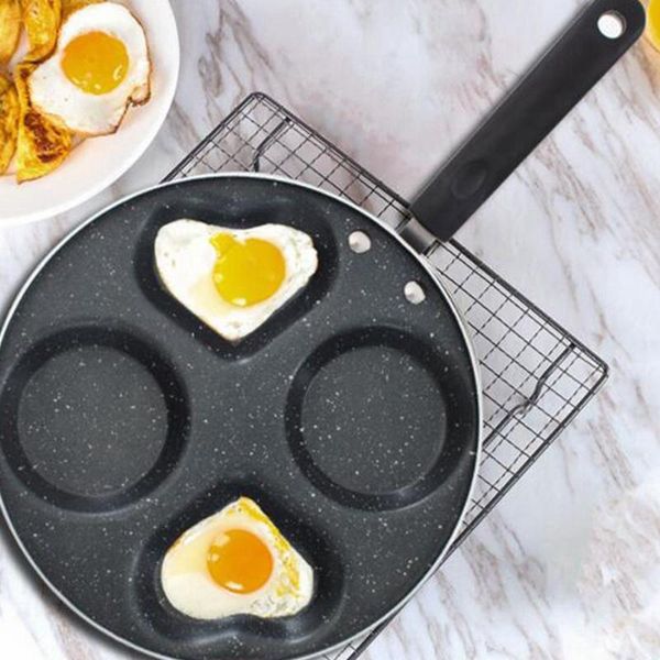 four-hole fried egg pot ham pancake machine non-stick pan without oil smoke easy to clean pans
four-hole fried egg pot ham pancake machine non-stick pan without oil smoke easy to clean pans
