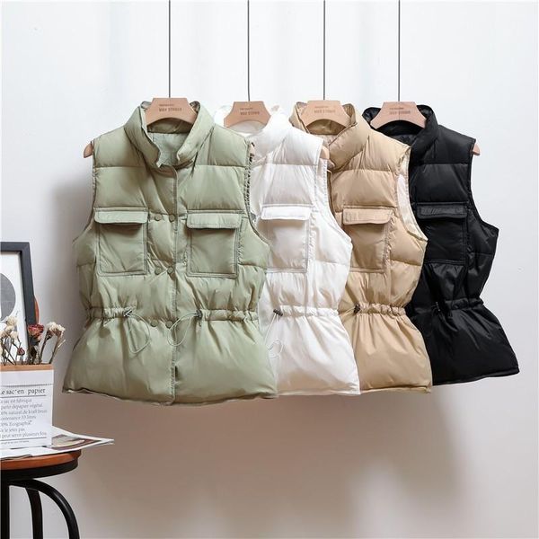 women's down & parkas autumn and winter 2021 vest women's short waistcoat versatile jacket coat trend, Black
women's down & parkas autumn and winter 2021 vest women's short waistcoat versatile jacket coat trend, Black