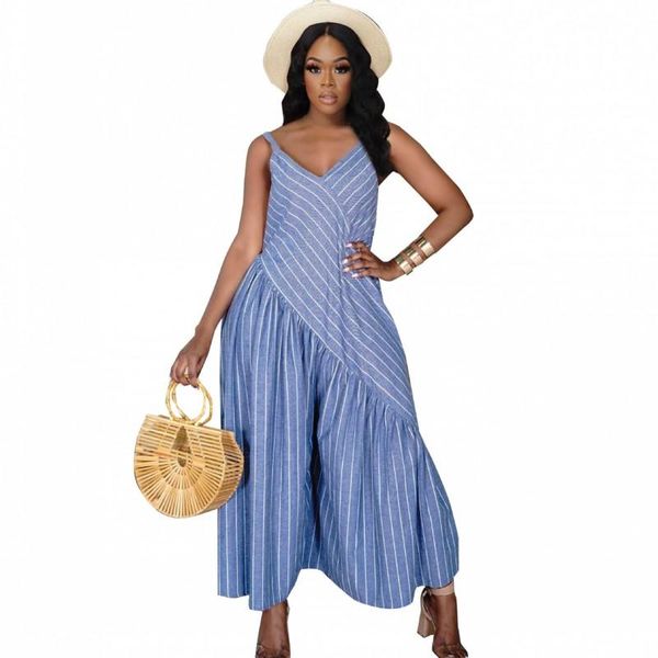 casual dresses stripe maxi dress women sleeveless spaghetti strap robe summer fashion ruffle patchwork loose beach 2021 elegant, Black;gray
casual dresses stripe maxi dress women sleeveless spaghetti strap robe summer fashion ruffle patchwork loose beach 2021 elegant, Black;gray