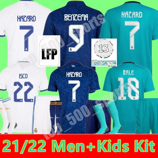 real madrid jerseys 21 22 soccer football shirts alaba hazard benzema asensio modric marcelo camiseta home away 3rd men + kids kit 2021 2022, Black;yellow
real madrid jerseys 21 22 soccer football shirts alaba hazard benzema asensio modric marcelo camiseta home away 3rd men + kids kit 2021 2022, Black;yellow