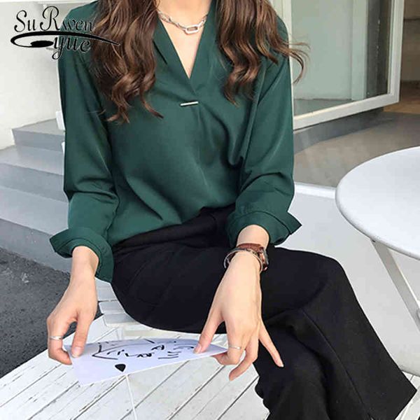women chiffon blouse shirt long sleeve shirts fashion s and blouses 3xl 4xl plus size 1681 50 210427, White
women chiffon blouse shirt long sleeve shirts fashion s and blouses 3xl 4xl plus size 1681 50 210427, White