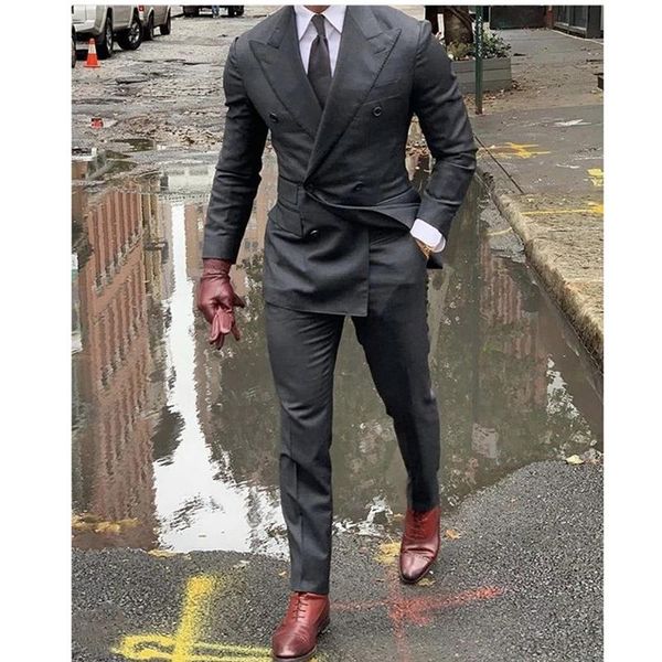 men's suits & blazers costume homme fashion double breasted grey wedding suit prom men groom tuxedo man blazer set jacket + pant, White;black
men's suits & blazers costume homme fashion double breasted grey wedding suit prom men groom tuxedo man blazer set jacket + pant, White;black