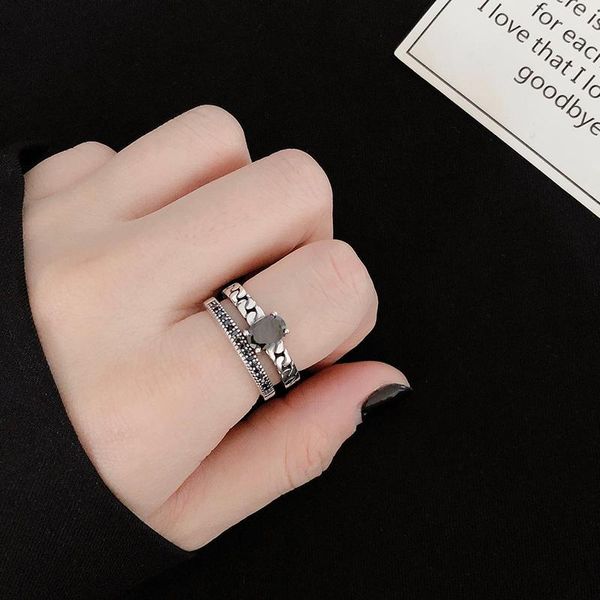 cluster rings kine real 925 sterling silver fine jewelry trendy engagement vintage black spinel for women party gift, Golden;silver
cluster rings kine real 925 sterling silver fine jewelry trendy engagement vintage black spinel for women party gift, Golden;silver