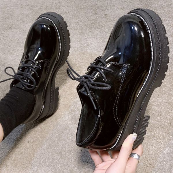 sandals solid cross-tied round toe pu loafers flats women preppy elevated shoes femme antiskid platform moccasins sneake woman fpm, Black
sandals solid cross-tied round toe pu loafers flats women preppy elevated shoes femme antiskid platform moccasins sneake woman fpm, Black