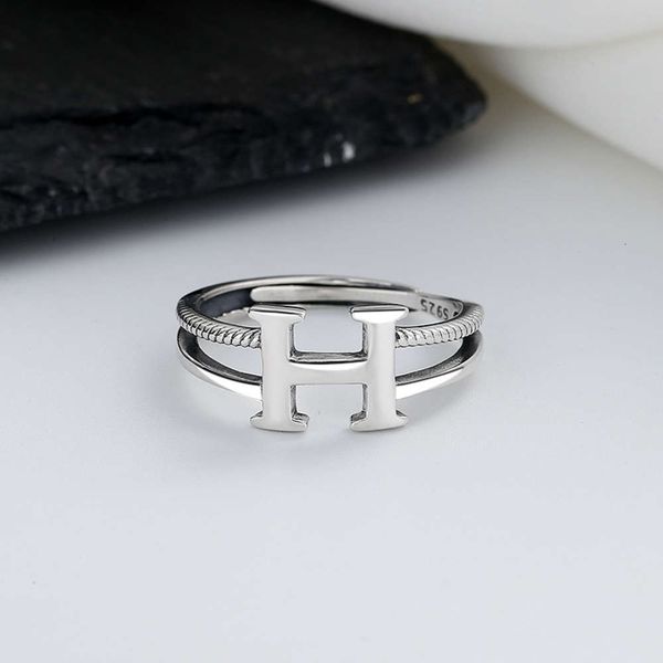 ring chaosheng s925 sterling silver double-layer h-letter simple and versatile sweet cool design feeling food female
ring chaosheng s925 sterling silver double-layer h-letter simple and versatile sweet cool design feeling food female