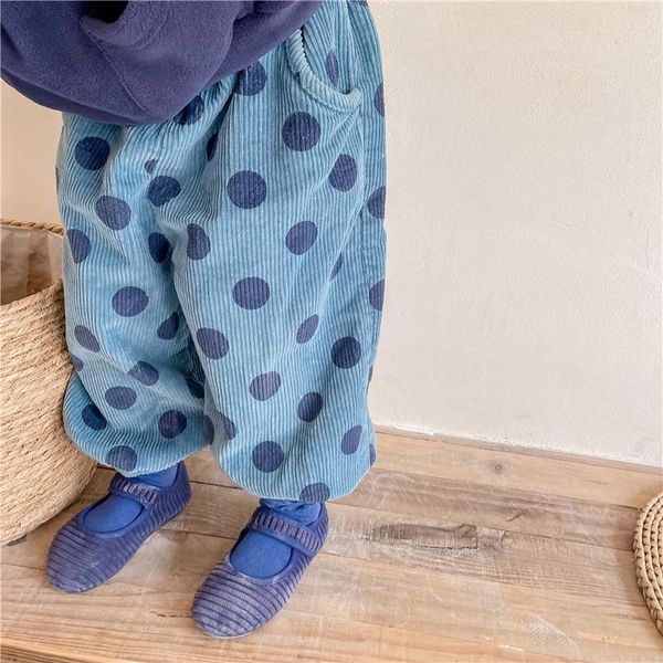 trousers wlg kids girls warm pants winter dot pattern velvet thick blue brown baby girl casual bottoms for 1-6 years
trousers wlg kids girls warm pants winter dot pattern velvet thick blue brown baby girl casual bottoms for 1-6 years