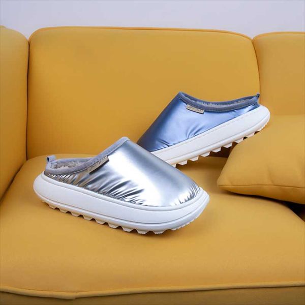 style winter fashion indoor warm down cloth eva thick sole platform shoes plush slipper for women non-slip waterproof slippers, Black
style winter fashion indoor warm down cloth eva thick sole platform shoes plush slipper for women non-slip waterproof slippers, Black