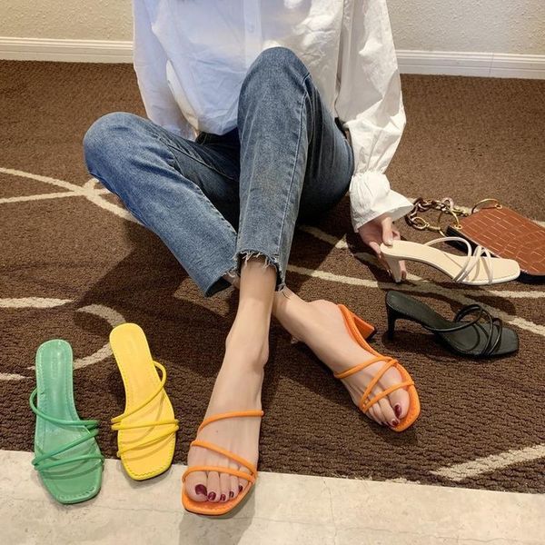 fashion colour high heels cross thong women slides 2021 summer shoes for solid slippers pumps outdoor, Black
fashion colour high heels cross thong women slides 2021 summer shoes for solid slippers pumps outdoor, Black