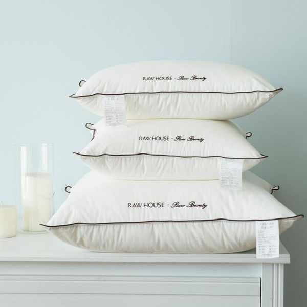 pillow pure cotton cushion core 60*60 feather velvet washed square