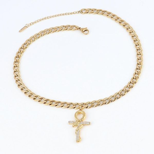 chains punk women stainless steel necklace long pendant for snake gift double layer jewelry, Silver
chains punk women stainless steel necklace long pendant for snake gift double layer jewelry, Silver