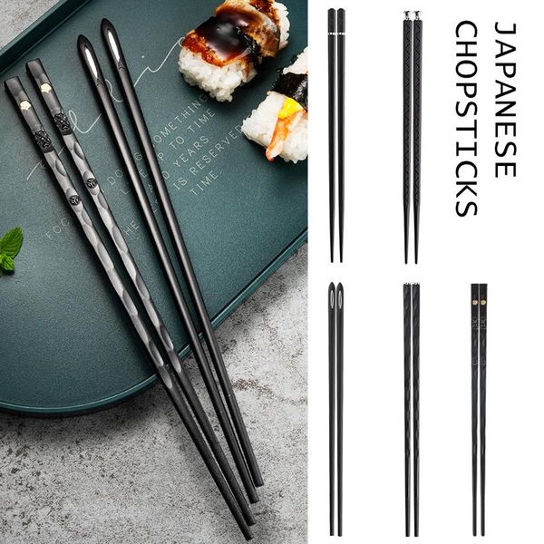 chopsticks 5 pair chinese style tableware stick alloy catering utensils sushi sticks non-slip household kitchen
chopsticks 5 pair chinese style tableware stick alloy catering utensils sushi sticks non-slip household kitchen