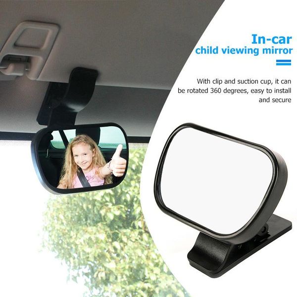 other interior accessories black abs 2 in 1 baby car mirror convex shatterproof backseat kids rear view 80*50mm/3.15*1.97"
other interior accessories black abs 2 in 1 baby car mirror convex shatterproof backseat kids rear view 80*50mm/3.15*1.97"
