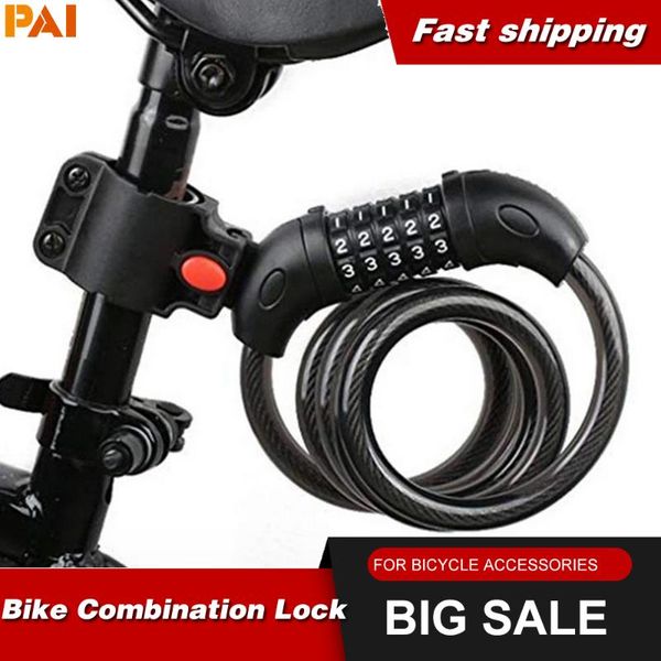 bike locks theft bicycle lock mtb road security password steel spiral cable combination code accessories
bike locks theft bicycle lock mtb road security password steel spiral cable combination code accessories
