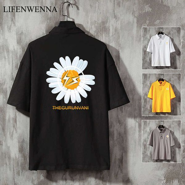 lifenwenna summer arrival men's polos fashion flower print turn down collar short sleeve polo men casual hip hop tee 5xl 210528, White;black
lifenwenna summer arrival men's polos fashion flower print turn down collar short sleeve polo men casual hip hop tee 5xl 210528, White;black
