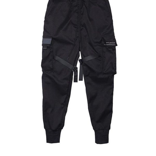 men's pants ribbons harem joggers men cargo streetwear 2021 hip hop casual pockets track male harajuku fashion trousers, Black
men's pants ribbons harem joggers men cargo streetwear 2021 hip hop casual pockets track male harajuku fashion trousers, Black