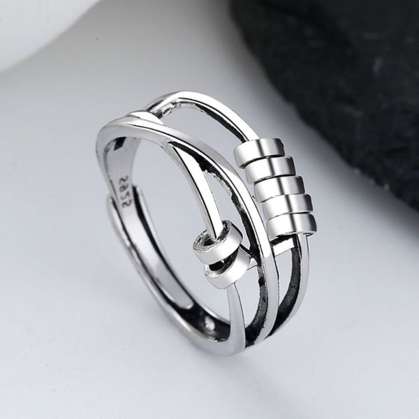 angst ring vrouwen mannen runner fidget met bead zorgen stress sieraden verstelbare stapelen, Slivery;golden
angst ring vrouwen mannen runner fidget met bead zorgen stress sieraden verstelbare stapelen, Slivery;golden