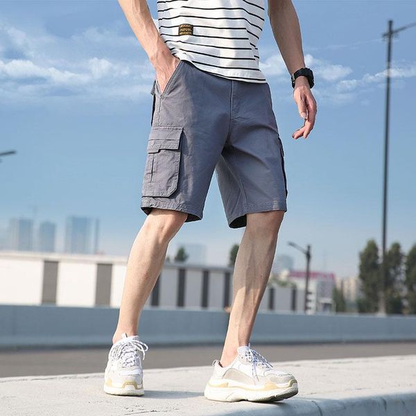 men's shorts pure cotton summer mens cargo boys casual pocket streetwear plus size male long bermuda z138, White;black
men's shorts pure cotton summer mens cargo boys casual pocket streetwear plus size male long bermuda z138, White;black