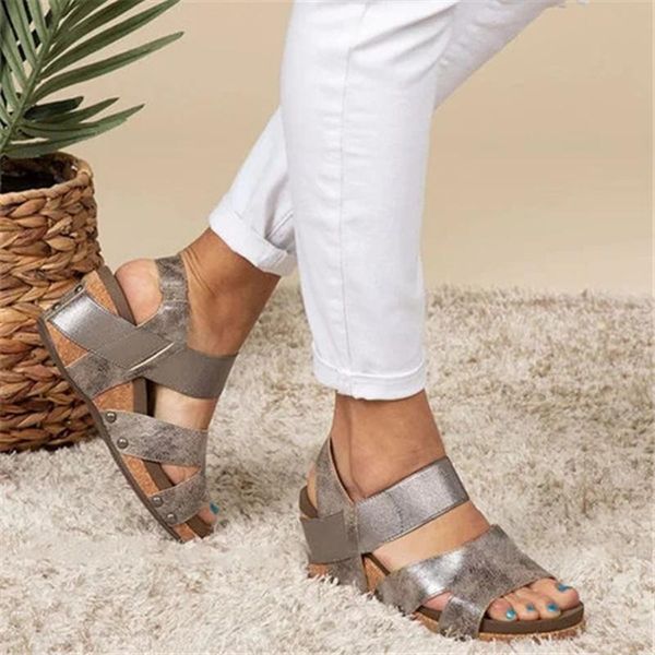 boots women platform summer sandals comfy slip-on wedge ankle strap open toe sandal, Black
boots women platform summer sandals comfy slip-on wedge ankle strap open toe sandal, Black