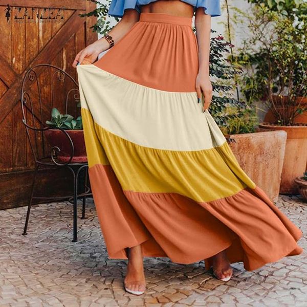 skirts women holiday 2022 summer stitching maxi casual solid elastic waist bottoms ol a-line oversized, Black
skirts women holiday 2022 summer stitching maxi casual solid elastic waist bottoms ol a-line oversized, Black