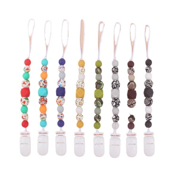 baby pacifier holders chain clips weaning teething accessories leopard printed silicone beaded infant feeding newborn teeth practice toys pa
baby pacifier holders chain clips weaning teething accessories leopard printed silicone beaded infant feeding newborn teeth practice toys pa