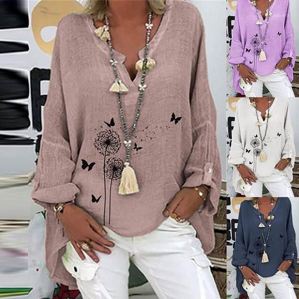 women's t-shirt fashion blouse floral printing long sleeved shirts plus size loose clothing summer casual top, White
women's t-shirt fashion blouse floral printing long sleeved shirts plus size loose clothing summer casual top, White