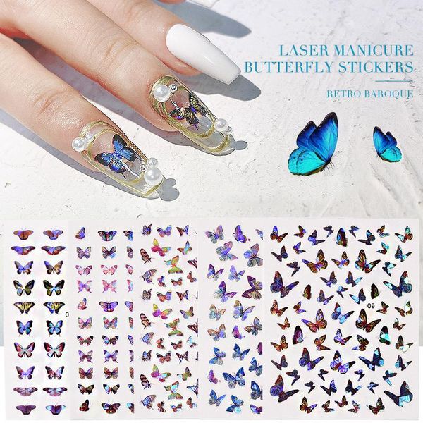 3pc nail art butterfly sticker simulation laser wind 3d waterproof cute sticke glitter, Silver;gold
3pc nail art butterfly sticker simulation laser wind 3d waterproof cute sticke glitter, Silver;gold