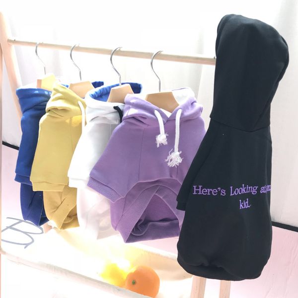 hooded pet sweater letter dog cloth cartoon cat fadou teddy two legged in spring and autumn
hooded pet sweater letter dog cloth cartoon cat fadou teddy two legged in spring and autumn