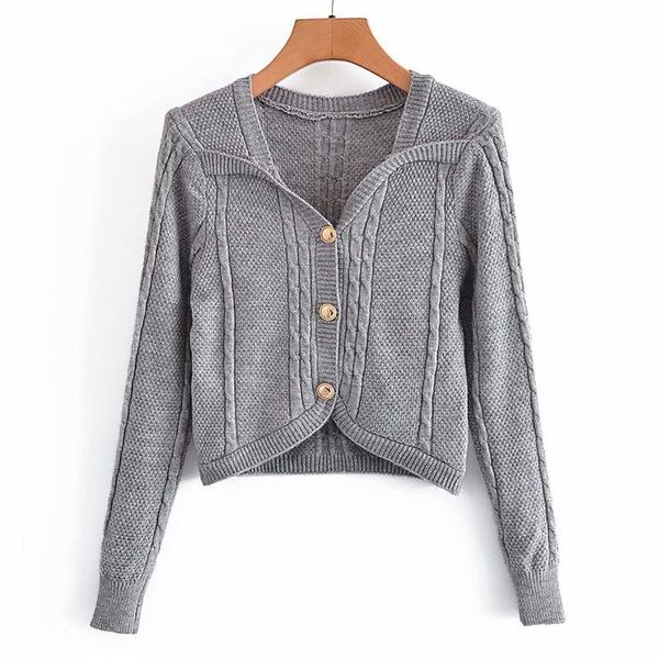 women's knits & tees yenkye vintage women v neck long sleeve knit cardigan sweater female single breasted autumn crop outerwear, White
women's knits & tees yenkye vintage women v neck long sleeve knit cardigan sweater female single breasted autumn crop outerwear, White