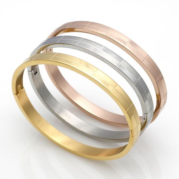 bangle fashion tartan cuff bracelets for women gold color bracelet stainless steel & bangles men jewelry wholesale, Black
bangle fashion tartan cuff bracelets for women gold color bracelet stainless steel & bangles men jewelry wholesale, Black