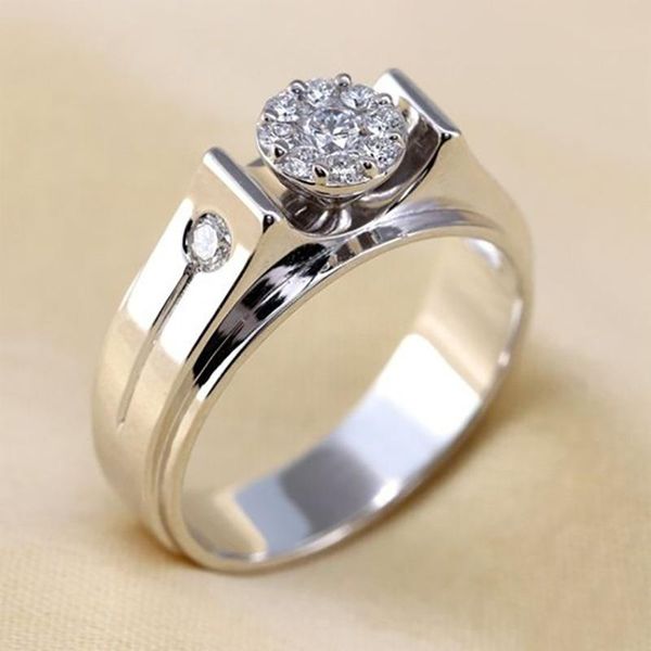 wedding rings classic silver plated inlay white zircon ring bridal engagement jewelry fashion simple fine women gift, Slivery;golden
wedding rings classic silver plated inlay white zircon ring bridal engagement jewelry fashion simple fine women gift, Slivery;golden