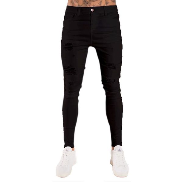 men's jeans european and american style clothing slim-fit feet pants ripped paint tether fashion casual trousers, Blue
men's jeans european and american style clothing slim-fit feet pants ripped paint tether fashion casual trousers, Blue