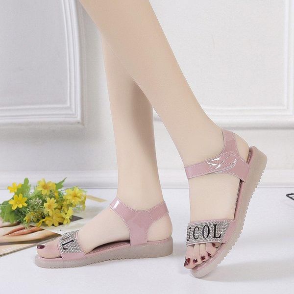 sandals 2021 summer shoes women flat non-slip holiday fashion brand ladies beach white pink green a3450, Black
sandals 2021 summer shoes women flat non-slip holiday fashion brand ladies beach white pink green a3450, Black