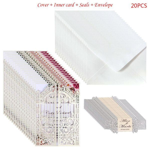 greeting cards 20 pcs european style wedding invitation hollow out cover pocket supply qx2e
greeting cards 20 pcs european style wedding invitation hollow out cover pocket supply qx2e