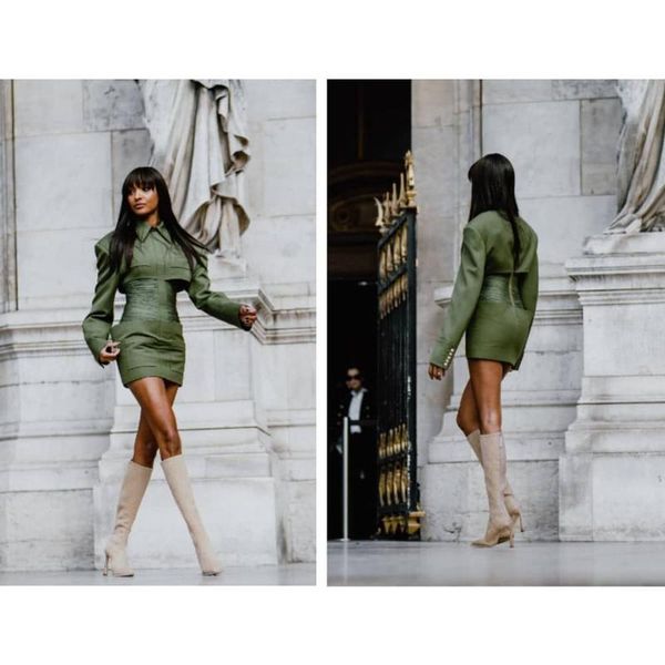 casual dresses 2021 women army green round neck long sleeve vestido celebrity evening party bodycon bandage, Black;gray
casual dresses 2021 women army green round neck long sleeve vestido celebrity evening party bodycon bandage, Black;gray