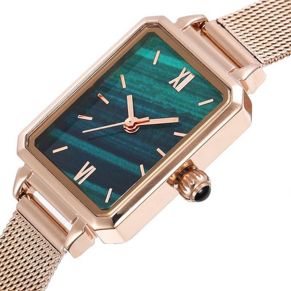 wristwatches small square watch 30m waterproof rose gold steel shell belt ladies leisure imported movement quartz, Slivery;brown
wristwatches small square watch 30m waterproof rose gold steel shell belt ladies leisure imported movement quartz, Slivery;brown