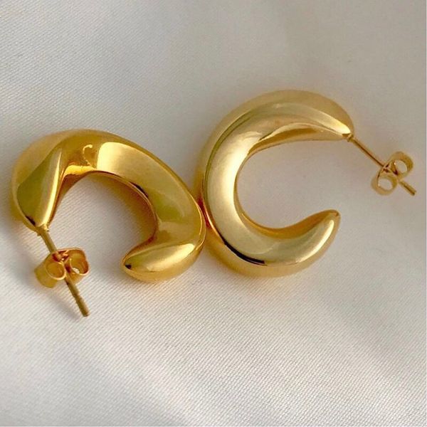 trendy triple open circle c shaped statement hoop earring stainless steel jewelry for woman accessories gifts, Golden;silver
trendy triple open circle c shaped statement hoop earring stainless steel jewelry for woman accessories gifts, Golden;silver