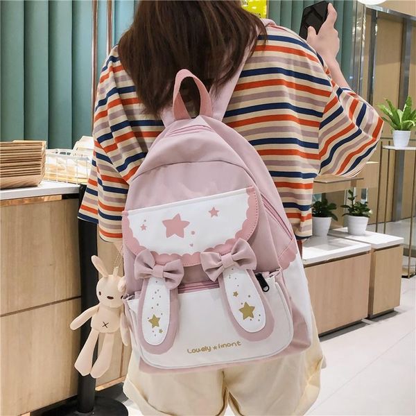 backpack primary school students cute bag female ins korean harajuku wild girl soft sister
backpack primary school students cute bag female ins korean harajuku wild girl soft sister