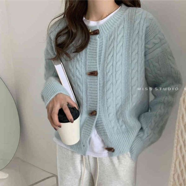 women's sweaters female long sleeve sweater, loose and thin half-length shirt with button, solid, warm soft color for autumn dj9n, White;black
women's sweaters female long sleeve sweater, loose and thin half-length shirt with button, solid, warm soft color for autumn dj9n, White;black