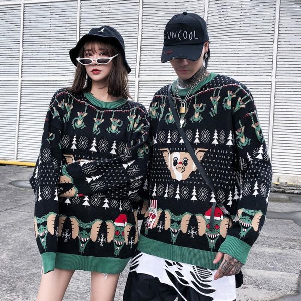 men's sweaters hip hop men sweater autumn casual cartoon tide anime embroidered pullovers 2021 o-neck harajuku couple graphic knitwear, White;black
men's sweaters hip hop men sweater autumn casual cartoon tide anime embroidered pullovers 2021 o-neck harajuku couple graphic knitwear, White;black