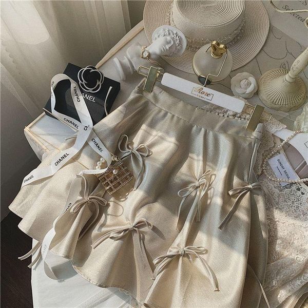 skirts sunday seoul / court retro style light luxury feeling bow tie high waist shaggy skirt short, Black
skirts sunday seoul / court retro style light luxury feeling bow tie high waist shaggy skirt short, Black