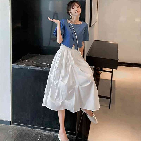 skirts summer elegant high waist folds cotton white midi skirt women korean fashion a-line calf-length woman ladies clothes nqtk, Black
skirts summer elegant high waist folds cotton white midi skirt women korean fashion a-line calf-length woman ladies clothes nqtk, Black