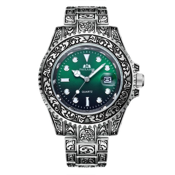 wristwatches quartz watch men's luxury engraving antique retro luminous fashion brand casual exquisite design clock relogio masculino, Slivery;brown
wristwatches quartz watch men's luxury engraving antique retro luminous fashion brand casual exquisite design clock relogio masculino, Slivery;brown