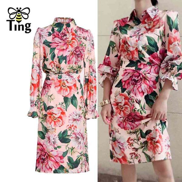 spring summer designer floral blouses shirt skirts 2 pcs sets women fashion dress casual chic outfits vestitis 210513, White
spring summer designer floral blouses shirt skirts 2 pcs sets women fashion dress casual chic outfits vestitis 210513, White