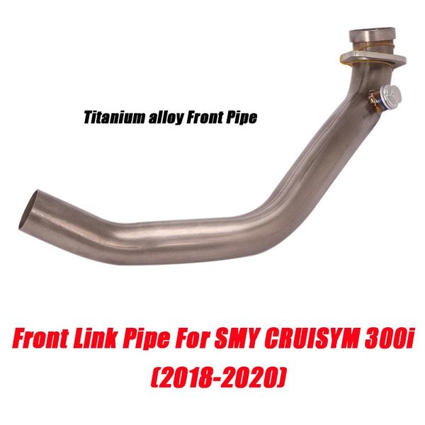 motorcycle exhaust system front middle pipe for smy cruisym 300i 2021 refit titanium alloy connect tubes
motorcycle exhaust system front middle pipe for smy cruisym 300i 2021 refit titanium alloy connect tubes