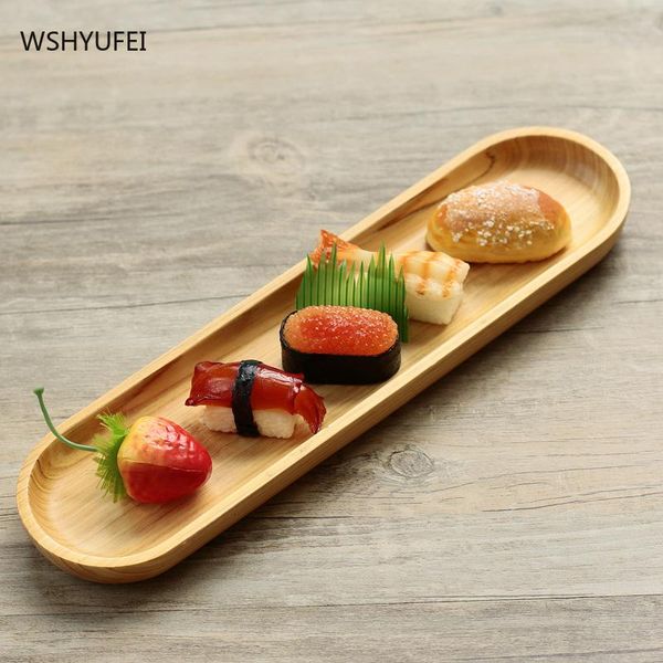 dishes & plates natural log japanese long wooden plate double-sided sushi breakfast bread exquisite and korean tableware
dishes & plates natural log japanese long wooden plate double-sided sushi breakfast bread exquisite and korean tableware