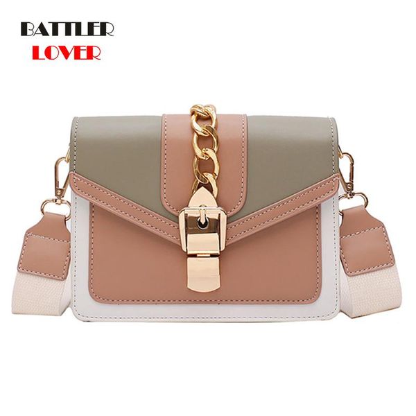 evening bags contrast color leather crossbody for women 2021 travel handbag fashion simple shoulder messenger bag ladies chains flaps
evening bags contrast color leather crossbody for women 2021 travel handbag fashion simple shoulder messenger bag ladies chains flaps