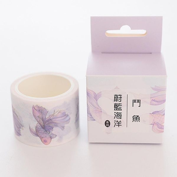 1pc blue ocean series hand account paper tape po girl students diary decoration sticker 3 styles gift wrap
1pc blue ocean series hand account paper tape po girl students diary decoration sticker 3 styles gift wrap
