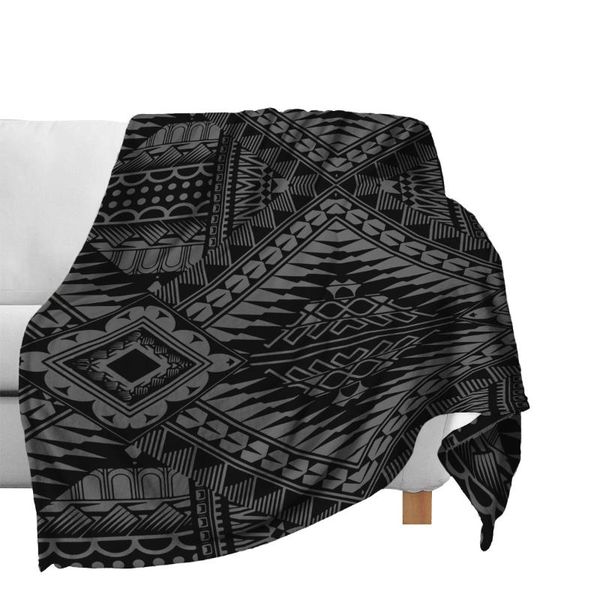 blankets black grey polynesian tribal tatau fleece throw for sofa custom soft comfortable polar blanket
blankets black grey polynesian tribal tatau fleece throw for sofa custom soft comfortable polar blanket