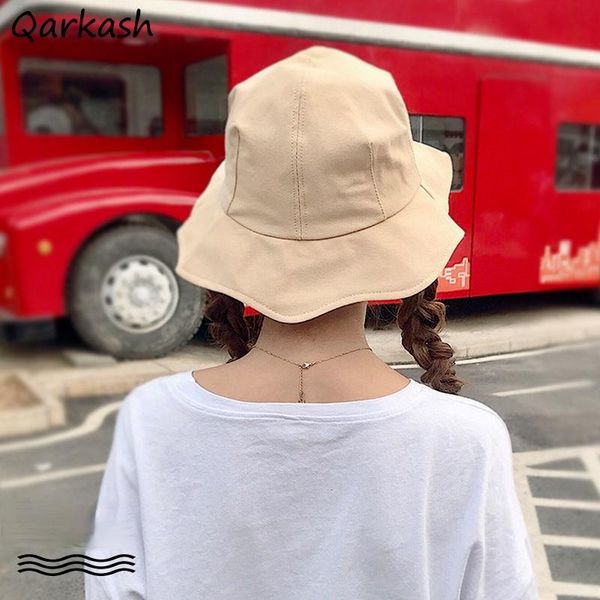 wide brim hats sun women casual caps bucket hat sunhat summer all-match fashion wavy edge sunproof chic japanese style harajuku ins, Blue;gray
wide brim hats sun women casual caps bucket hat sunhat summer all-match fashion wavy edge sunproof chic japanese style harajuku ins, Blue;gray